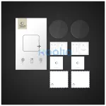 Edzett üveg TECH-PROTECT GLASS FIT+ 2-PACK Samsung Galaxy Watch 4 / 5 / 6 / 7 (44 MM) készülékhez átlátszó