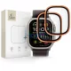 Temperált üveg TECH-PROTECT GLASS RING 2-PACK Apple Watch Ultra 1/2/3 (49 MM) készülékhez, kozmikus narancs