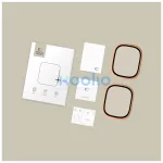 Temperált üveg TECH-PROTECT GLASS RING 2-PACK Apple Watch Ultra 1/2/3 (49 MM) készülékhez, kozmikus narancs