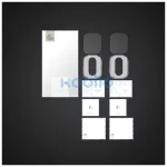 Temperált üveg kijelzővédő TECH-PROTECT Easy Set+ 2-PACK APPLE WATCH ULTRA 1/2/3 (49 MM) készülékhez átlátszó