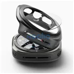 RINGKE SLIM & TEMPERED GLASS üvegfólia SAMSUNG GALAXY WATCH ULTRA 2024 / 2025 (47 MM) készülékhez titán fekete