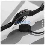 RINGKE SLIM & TEMPERED GLASS üvegfólia SAMSUNG GALAXY WATCH ULTRA 2024 / 2025 (47 MM) készülékhez titán fekete