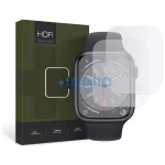 Hidrogél védőfólia HOFI Hydroflex Pro+ 2-PACK Apple Watch 6/7/8/9/SE 1/2/3 (44/45 MM) készülékhez átlátszó