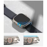 Edzett üveg Ringke ID FC Glass 4-PACK Apple Watch Ultra 1 / 2 / 3 (49 MM) készülékhez átlátszó