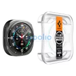SPIGEN Glas.TR "EZ-FIT" 2-PACK Samsung Galaxy Watch Ultra 2024 / 2025 (47 MM) készülékhez megerősített üveg kijelzővédő átlátszó