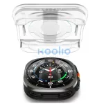 SPIGEN Glas.TR "EZ-FIT" 2-PACK Samsung Galaxy Watch Ultra 2024 / 2025 (47 MM) készülékhez megerősített üveg kijelzővédő átlátszó