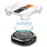 SPIGEN Glas.TR "EZ-FIT" 2-PACK Samsung Galaxy Watch Ultra 2024 / 2025 (47 MM) készülékhez megerősített üveg kijelzővédő átlátszó