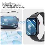 Hydrogel kijelzővédő SPIGEN Elite Shield "EZ FIT" 2-PACK APPLE WATCH 10/11 (42 MM) készülékhez átlátszó