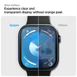 Hidrogel fólia SPIGEN Elite Shield “EZ FIT” 2-PACK Apple Watch S10 / S11 46mm készülékhez átlátszó