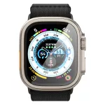 Erősített üveg kijelzővédő Spigen Glas.TR Slim Pro Apple Watch Ultra 1/2 (49 MM) titán készülékhez