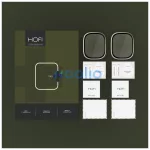 Edzett üveg HOFI GLASS RING 2-PACK Apple Watch Ultra 1 / 2 (49 mm) Titanium készülékhez