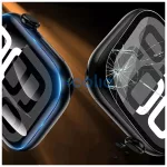 Hibrid kijelzővédő TECH-PROTECT EASY SET FLEX+ 3-PACK Apple Watch S10 / S11 42mm készülékhez fekete