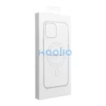 Xiaomi Redmi Note 15 5G készülékhez Full Matte Mag Cover tok MagSafe kompatibilis fekete