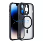 Xiaomi Redmi Note 15 5G készülékhez Full Matte Mag Cover tok MagSafe kompatibilis fekete