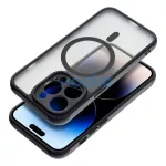 Xiaomi Redmi Note 15 5G készülékhez Full Matte Mag Cover tok MagSafe kompatibilis fekete