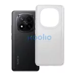 Xiaomi Redmi Note 14 Pro Plus 5G készülékhez tok ezüst