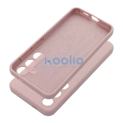 Xiaomi Redmi 14C készülékhez szilikon tok 2mm púderrózsaszín