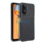 Xiaomi Redmi 13C / Poco C65 készülékhez Thunder tok, fekete