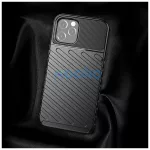 Xiaomi Redmi 13C / Poco C65 készülékhez Thunder tok, fekete