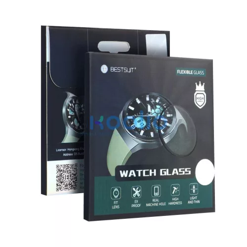 Bestsuit Flexible Hybrid Glass kijelzővédő Samsung Galaxy Watch 3 41mm készülékhez