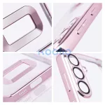 Xiaomi Redmi 13C készülékhez tok Glam pasztell rózsaszín