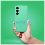 Xiaomi Redmi NOTE 15 5G készülékhez szilikon tok, 2 mm, mentazöld