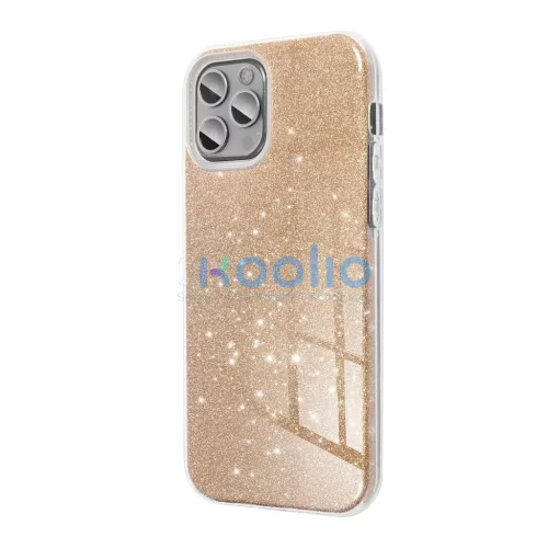 Xiaomi Redmi Note 15 Pro 4G készülékhez tok, csillogó arany