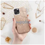 Xiaomi Redmi Note 15 Pro 4G készülékhez tok, csillogó arany