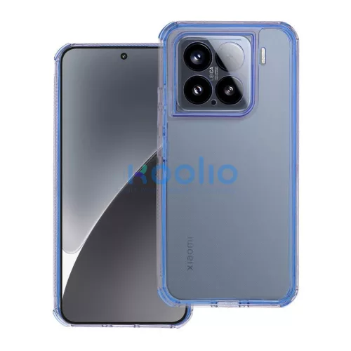 Xiaomi 15 készülékhez Matrix Clear tok kék