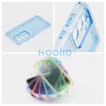 Xiaomi 15 készülékhez Matrix Clear tok kék