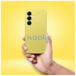 Xiaomi Redmi Note 15 Pro 4G készülékhez szilikon tok 2 mm citromsárga