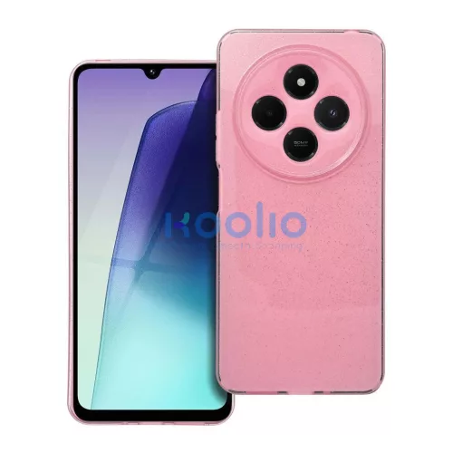 Xiaomi Redmi 14C készülékhez Blink 2 mm átlátszó tok rózsaszín