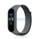 XIAOMI Mi Band 5/6/7 készülékekhez nylon szíj, szürke