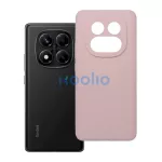 Xiaomi Redmi Note 14 Pro 4G készülékhez szilikon tok, 2 mm, púderrózsaszín