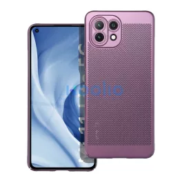  Xiaomi Mi 11 Lite 5G / Mi 11 Lite LTE 4G / Mi 11 Lite NE Breezy tok készülékhez, lila