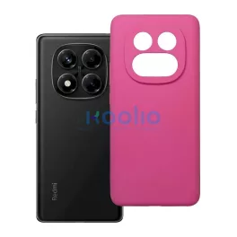   Xiaomi Redmi Note 14 Pro 4G készülékhez szilikon tok 2mm rózsaszín