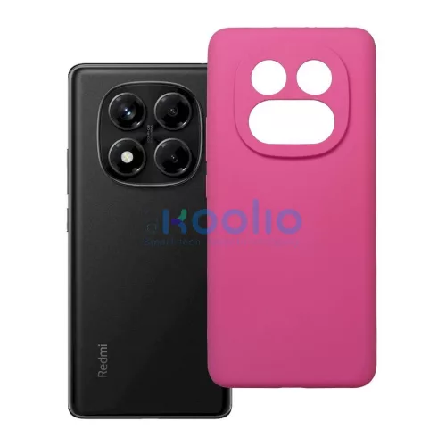 Xiaomi Redmi Note 14 Pro 4G készülékhez szilikon tok 2mm rózsaszín