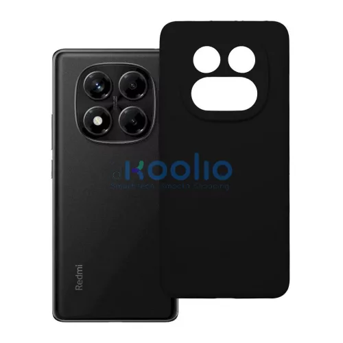 Xiaomi Redmi Note 14 Pro 4G készülékhez szilikon tok 2mm fekete