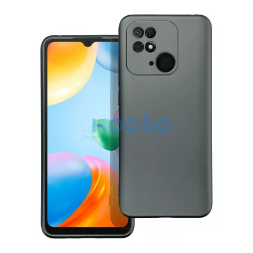 Xiaomi Redmi 10C készülékhez tok metál szürke