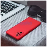 XIAOMI Redmi 14C készülékhez puha tok, piros