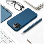 XIAOMI Redmi Note 14 5G készülékhez szilikon tok kék