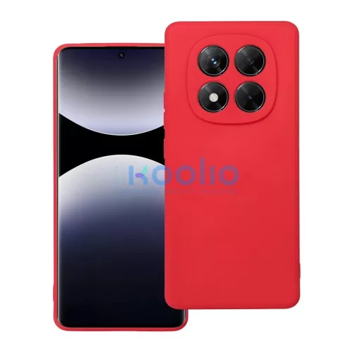 Xiaomi Redmi Note 14 Pro 4G készülékhez puha tok, piros