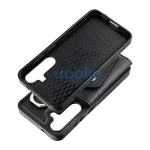 Wonder pénztárcatartós tok Samsung S25 EDGE készülékhez, fekete