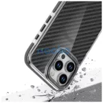 Xiaomi Redmi 14C / POCO C75 4G készülékhez Fiber tok, MagSafe kompatibilis, fekete