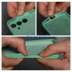 Xiaomi Redmi 13C készülékhez szilikon tok, 2mm, menta