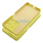 Xiaomi Redmi NOTE 13 5G készülékhez szilikon tok 2 mm sárga