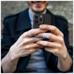 Xiaomi Redmi 15C készülékhez Silicone Mag Cover MagSafe-kompatibilis tok, fekete