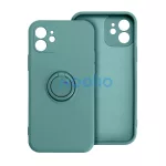 Xiaomi Redmi Note 14 Pro Plus 5G készülékhez tok szilikon gyűrűvel, zöld