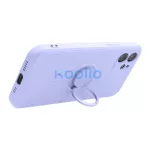 Xiaomi Redmi Note 14 Pro 5G készülékhez Silicone Ring tok lila