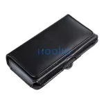 Vízszintes univerzális tok CLASSIC 100A model 10 iPhone X, Samsung S5/S7/A5/J5/Xcover 3, Huawei P8 Lite készülékekhez, fekete